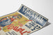 Plakat vintage teatr "The Squall" - Retro dekoracja ścienna