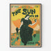 Plakat artystyczny vintage „If You See It in The Sun” do dekoracji ściennych