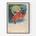 Plakat vintage The Sunday Journal - Tancerka w czerwonej sukni
