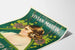 Plakat vintage dekoracja ścienna The Third Kiss z portretem kobiety