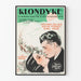 Plakat vintage filmu Klondyke Trail of '98