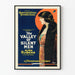 Plakat Vintage The Valley of Silent Men - Dekoracja Ścienna Retro