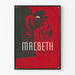 Plakat vintage Macbeth Teatr Federal WPA