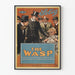 Plakat vintage The Wasp - Plakat dekoracyjny w stylu retro