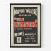 Plakat Teatr Vintage Tkacze - Teatr Majów