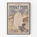 Plakat vintage Philadelphia Sunday Press „Kobieta w ciemności”