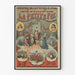 Plakat vintage Mała Wróżka Dekoracja Ścienna Teatr