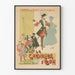 Plakat Vintage Teatr Le Chevalier d'Éon
