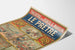 Plakat Teatr Le Prêtre - Dekor Vintage i Dramatyczny