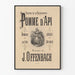 Plakat Teatr Renaissance - Pomme d'Api autorstwa J. Offenbach