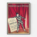 Plakat vintage Teatr Gwiazda - L'Accroche-Coeur