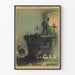 Plakat vintage Teatr Opery w Nicei La Glu