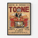 Plakat Teatr Lalek Toone – Vintage'owa dekoracja ścienna Bruksela
