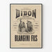 Plakat Teatr Bouffes Parisiens - Didon Opera Bouffe