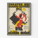 Plakat vintage Bal Kostiumowy z Czarna Nędzą 1927 - Dekoracja ścienna teatr