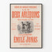 Plakat Teatr Les Deux Arlequins - Vintage'owa Dekoracja Ścienna