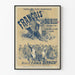 Plakat Teatr Folies-Dramatiques François Les Bas Bleus