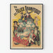 Plakat vintage teatru Folies Dramatiques Juanita