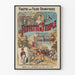 Plakat Vintage La Fauvette du Temple Teatr Folies-Dramatiques