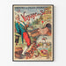 Plakat vintage Teatr Folies Dramatiques - Podróż do Szwajcarii