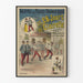 Stary plakat Teatr Folies-Dramatiques: 28 dni Clairette