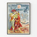 Plakat Vintage Teatr Folies Dramatiques - Cała Paryż w Przeglądzie