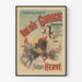 Plakat vintage komedii-operetki Mam'zelle Gavroche Teatr Variétés