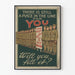 Plakat vintage wojskowy "Wciąż jest dla ciebie miejsce w kolejce"
