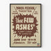 Plakat Teatr Baker Federal - These Few Ashes