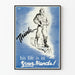 Plakat propagandowy z czasów wojny, vintage Think His Life Is In Your Hands