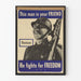 Plakat propagandowy wojsk rosyjskich - historyczna dekoracja ścienna