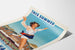 Plakat vintage Sun Valley tego lata linia Chicago North Western