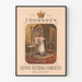 Plakat vintage z gorsetami Thomson's do dekoracji ścian