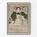 Plakat vintage z reklamami produktów gospodarstwa domowego Gold Dust, Cottolene i Copco