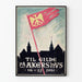 Vintage plakat Til Gilde na Akershus - Historyczna dekoracja ścienna