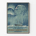 Vintage'owy plakat Roald Amundsen – plakat do dekoracji ścian morskich