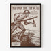 Plakat vintage wojskowy Till Over The Top We Go