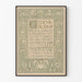 Plakat w stylu art déco z kolekcji pamiątkowej, holenderska malarstwo z lat 1860–1890