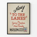 Plakat vintage teatr 'To The Ladies' Mason Opera House