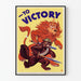 Plakat ścienny vintage To Victory - plakat propagandowy kanadyjski
