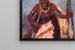 Reprodukcja obrazu Notch-ee-nng-a No Heart Called White Cloud Szef plemienia - George Catlin