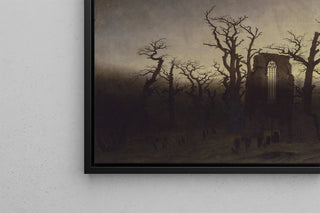 Druk artystyczny | L'Abbaye dans le bois de chênes - Caspar David Friedrich