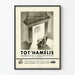 Plakat vintage medyczny TOT'HAMÉLIS - Dekoracja ścienna retro