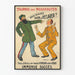 Plakat vintage Teatr Tournée des Nouveautés Nie masz nic do zadeklarowania