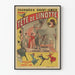 Plakat vintage Tournées Saint-Omer - Tête de Linotte