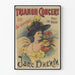 Plakat vintage Trianon Concert z Jane Dhénin