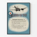 Plakat Vintage Beaufighter Bulletin Nr 14 - Dekoracja Ścienna Lotnictwo Wojskowe