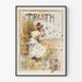 Plakat dekoracyjny vintage „Truth” kobiecy i naturalny