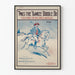 Plakat vintage 'Twas the Yankee Doodle Do' - Dekoracja ścienna retro