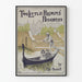 Plakat vintage "Dwa mali pielgrzymi" autorstwa pani Burnett